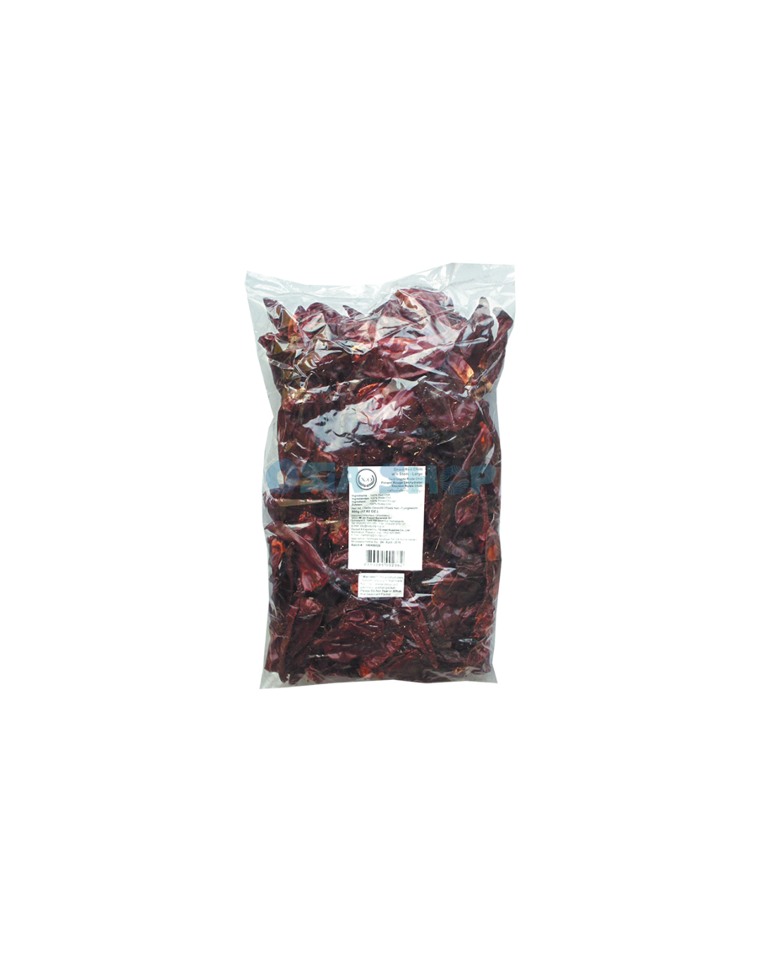 X.O. Getrocknete rote Chili 500G พริกแห้งแดงเม็ดใหญ่