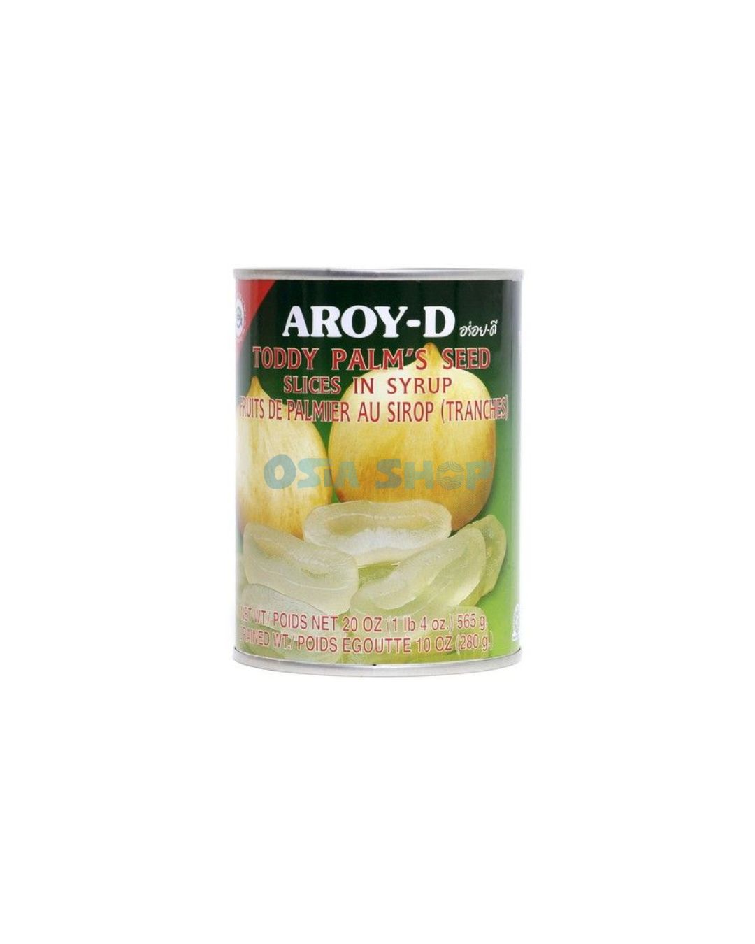 AROY-D Toddy Palmfrüchte-Samen in Sirup 565G ลูกตาลในน้ำเชื่อม