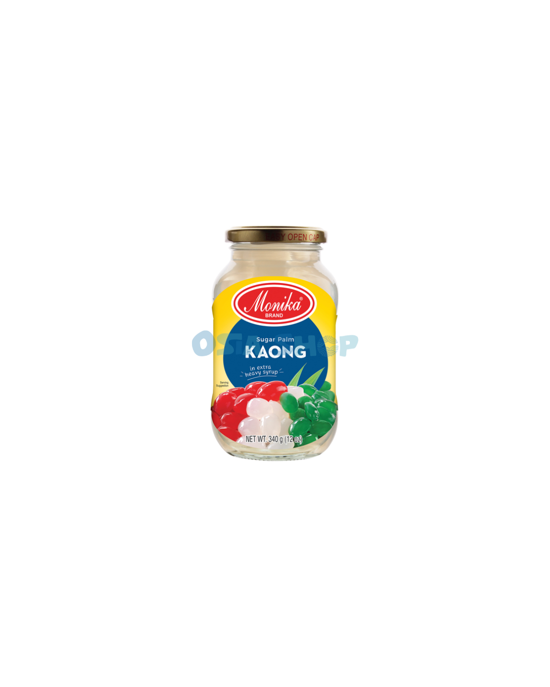 [SALE] MONIKA Kaong Palmfrucht 340G ลูกชิดในน้ำเชื่อม