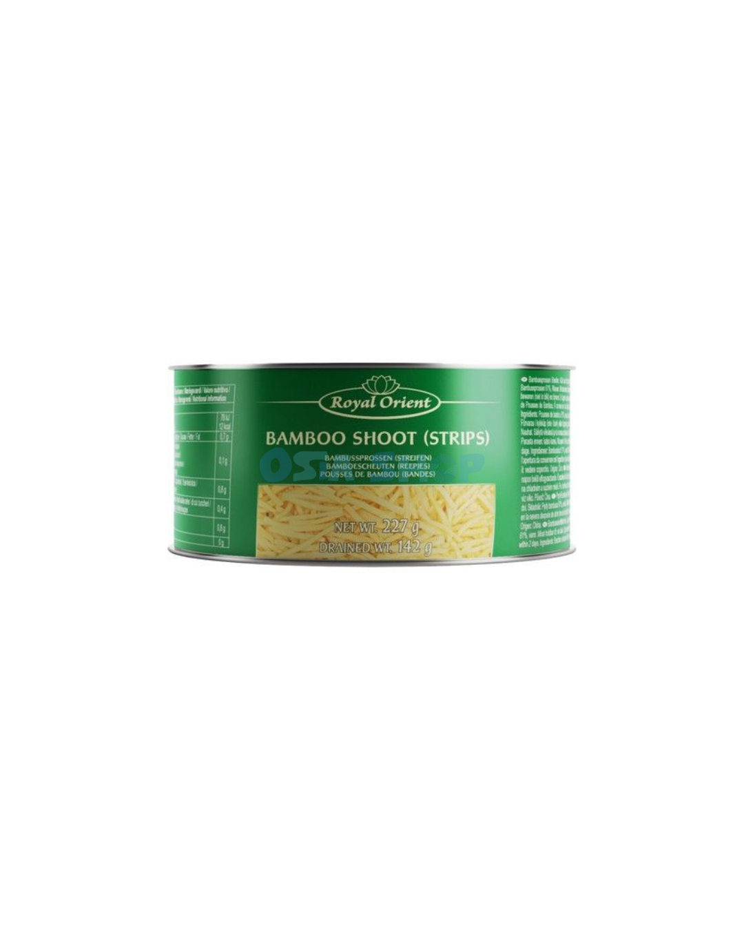 ROYAL ORIENT Bambussprossen (Streifen) 227G หน่อไม้เส้น