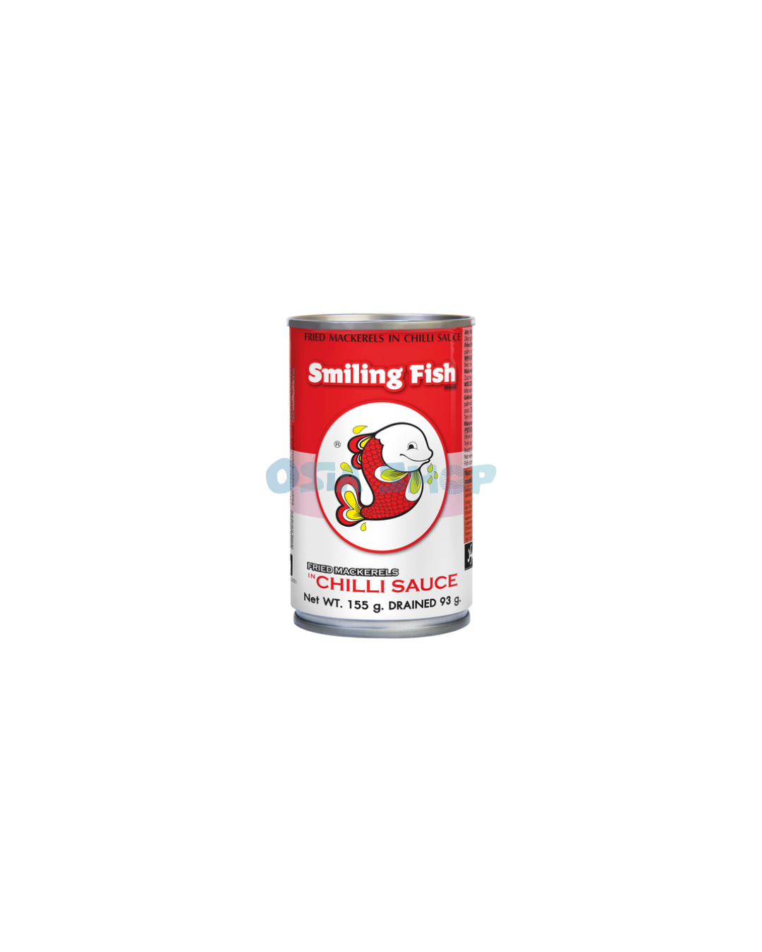 SMILING FISH Gebratene Makrele in Chili 155G ปลาแมคเคอเรลทอดราดพริก ตราปลายิ้ม