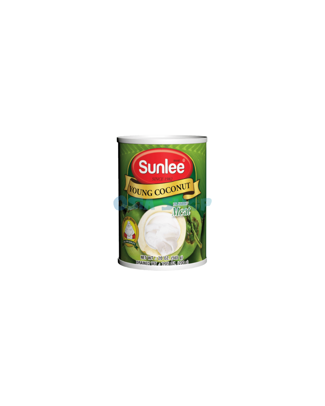 SUNLEE Junge Kokosnuss in Sirup 565G มะพร้าวน้ำหอมในน้ำเชื่อม