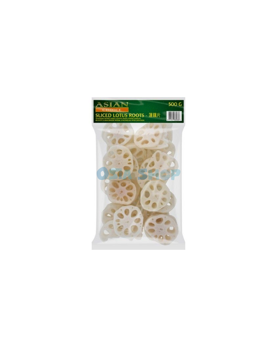 ❄️(NUR ABHOLUNG) I ASIAN CHOICE Lotuswurzelscheiben 500G  รากบัวหั่นแว่น