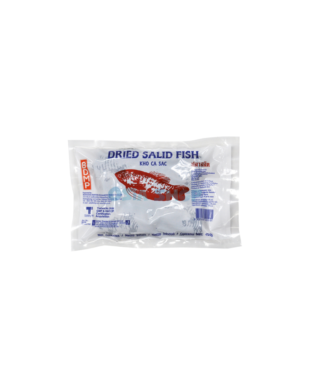 ❄️(NUR ABHOLUNG) BDMP Getrockneter Guramifisch 454 G ปลาสลิด ตากแห้ง แช่แข็ง