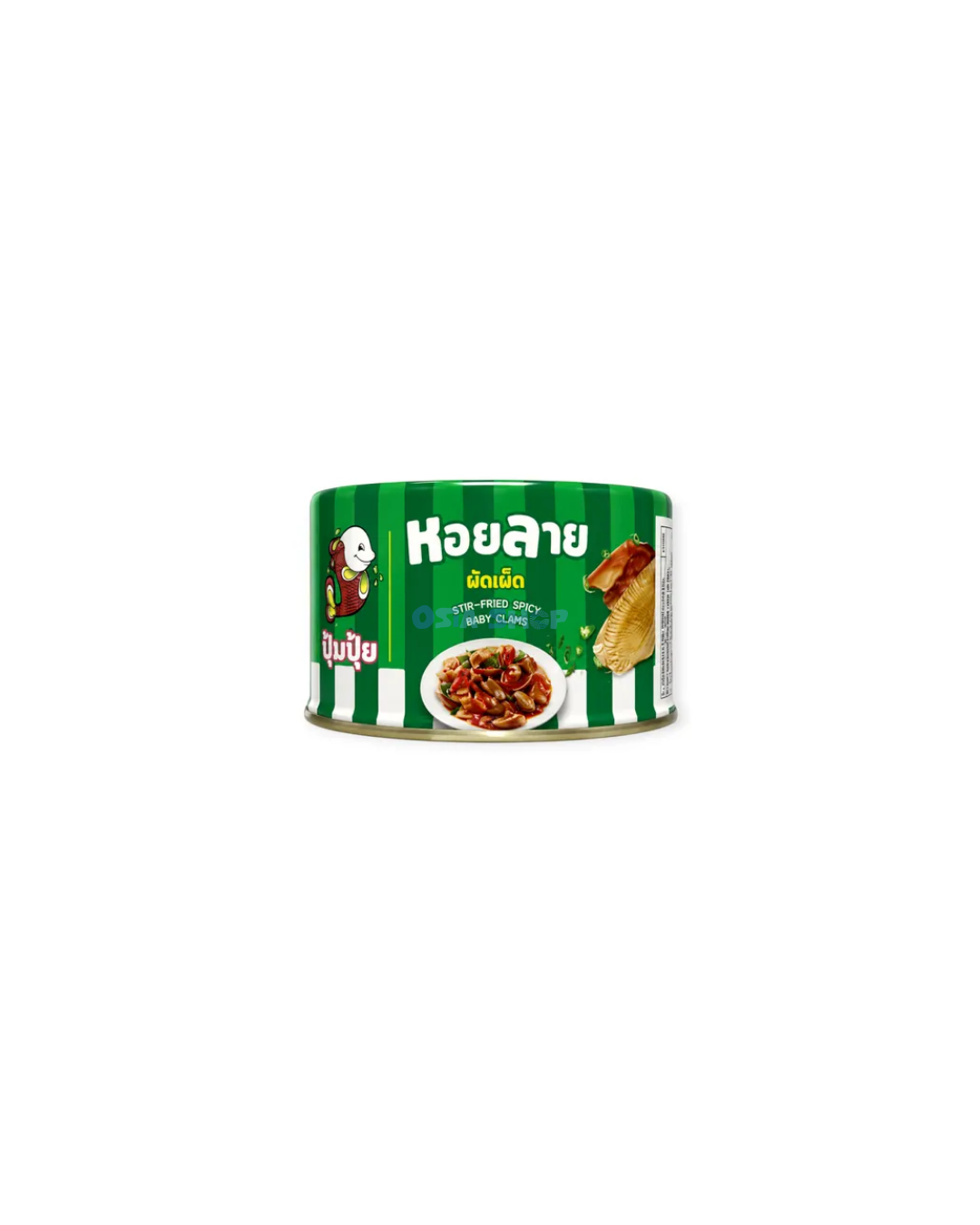 PUMPUI Stir Fried Spicy Baby Clam 40G หอยลายผัดเผ็ด ปุ้มปุ้ย