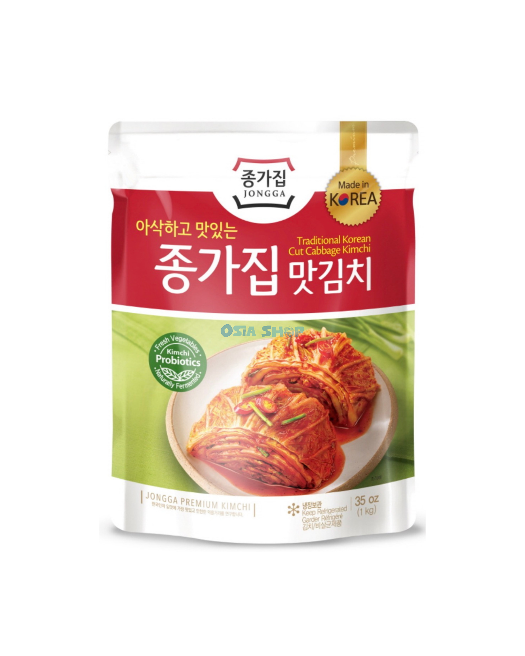 JONGGA Mat Kimchi 1 KG กิมจิ