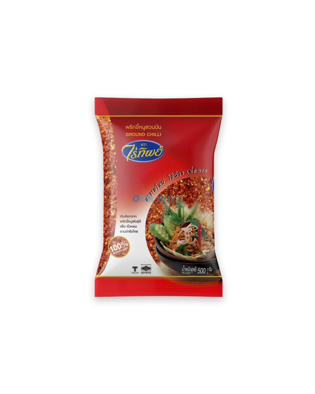 RAITIP Chilipulver 100g G พริกป่น ไร่ทิพย์