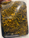 Gekochte Senna (Blüten und Blätter) 400G ขี้เหล็ก ต้ม (ดอกและใบ)