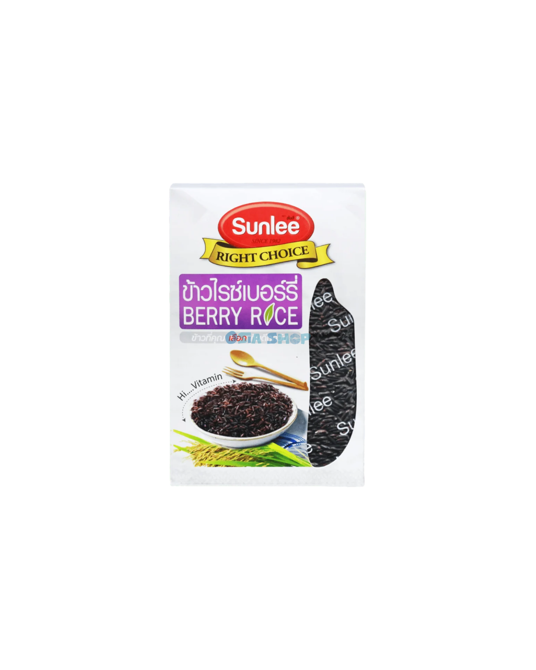 SUNLEE Thai Riceberry Reis 1KG ข้าวไรซ์เบอร์รี่ ตราซันลี