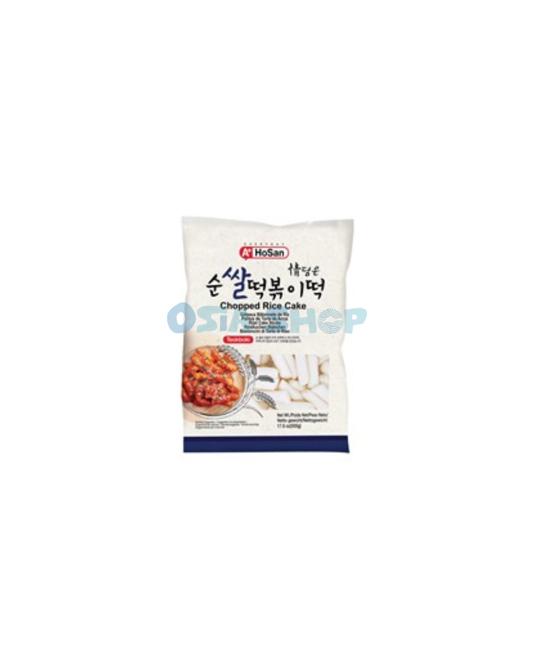 A+HOSAN Reiskuchen Tteokbokki Stick 500 G แป้งต็อกโบกี