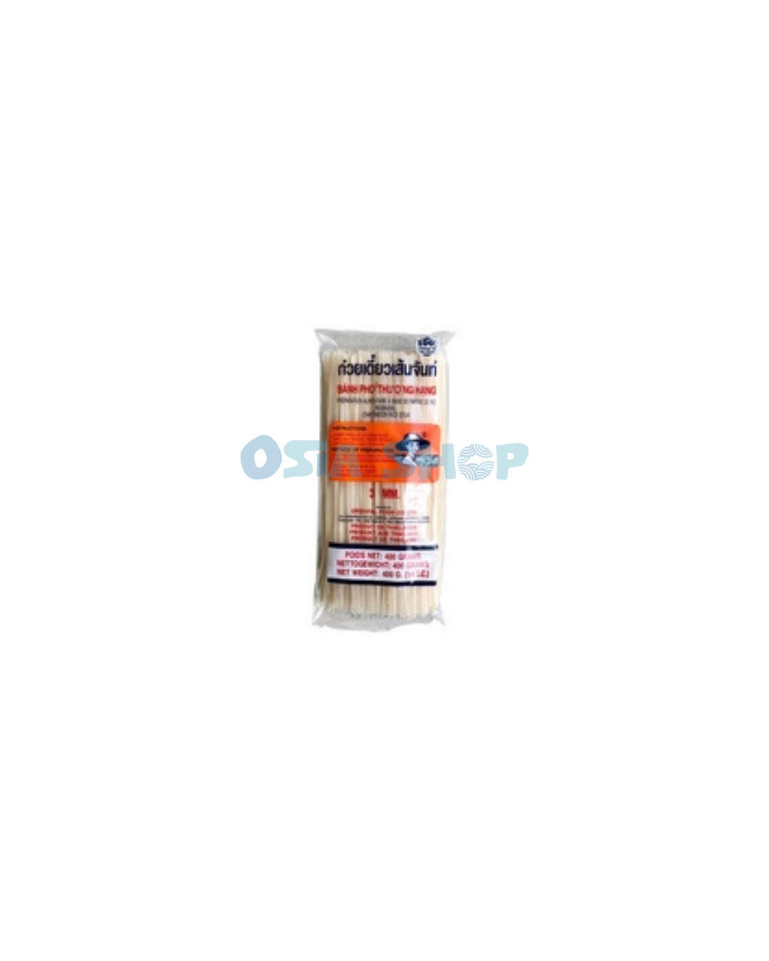 FARMER Reisnudeln Sticks 3 mm 400 G gerade เส้นจันท์ 3 มิลลิเมตร เส้นตัด