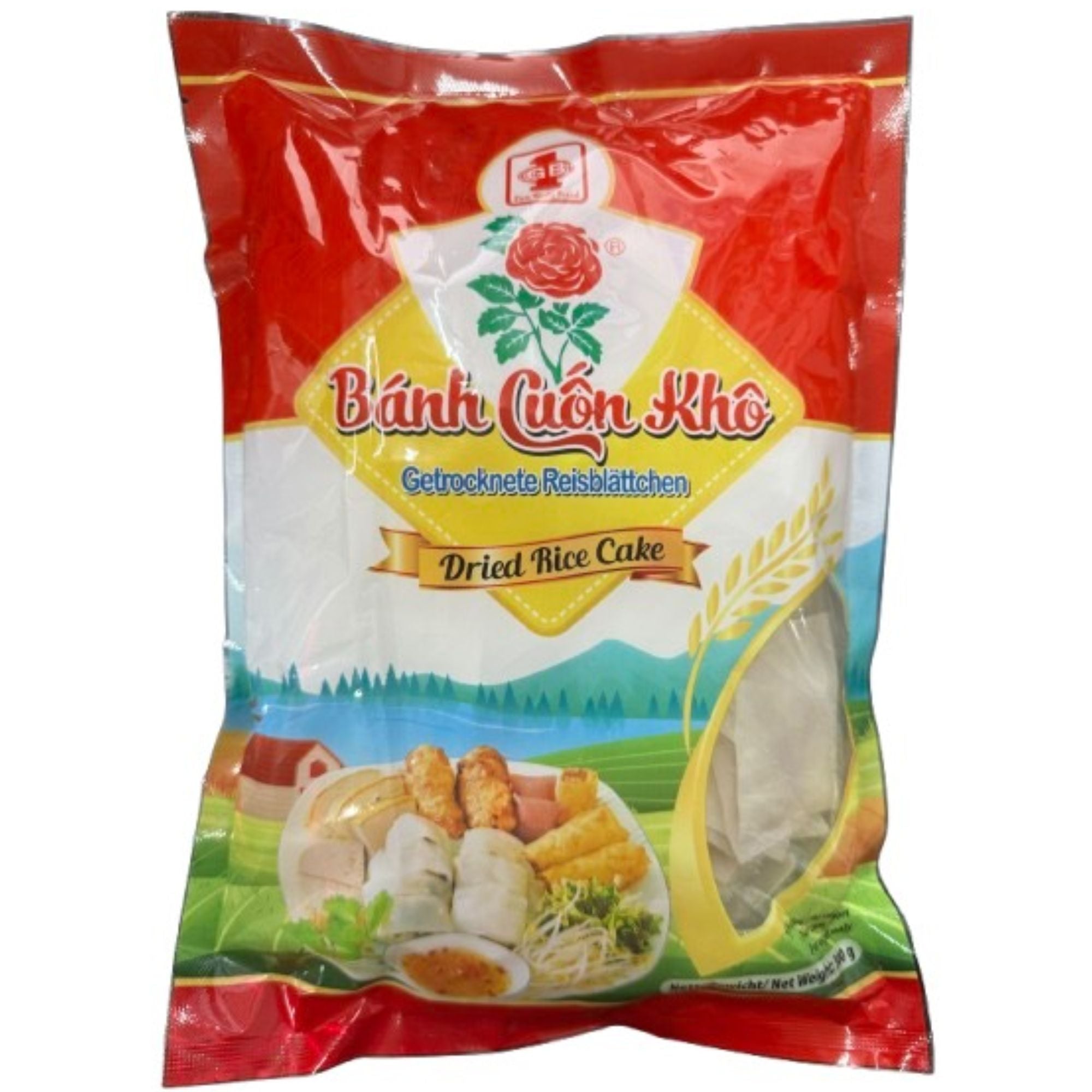 [MHD Überschritten หมดอายุแล้ว] GIA BAO Reisblättchen (Banh Cuon Kho) 300 G แผ่นแป้งเมี่ยงญวน/ปากหม้อญวน