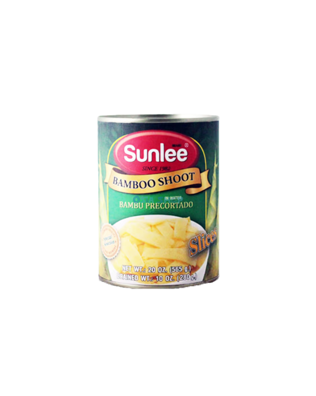 SUNLEE Bambussprossen in Scheiben 565G หน่อไม้ แผ่น ตราซันลี