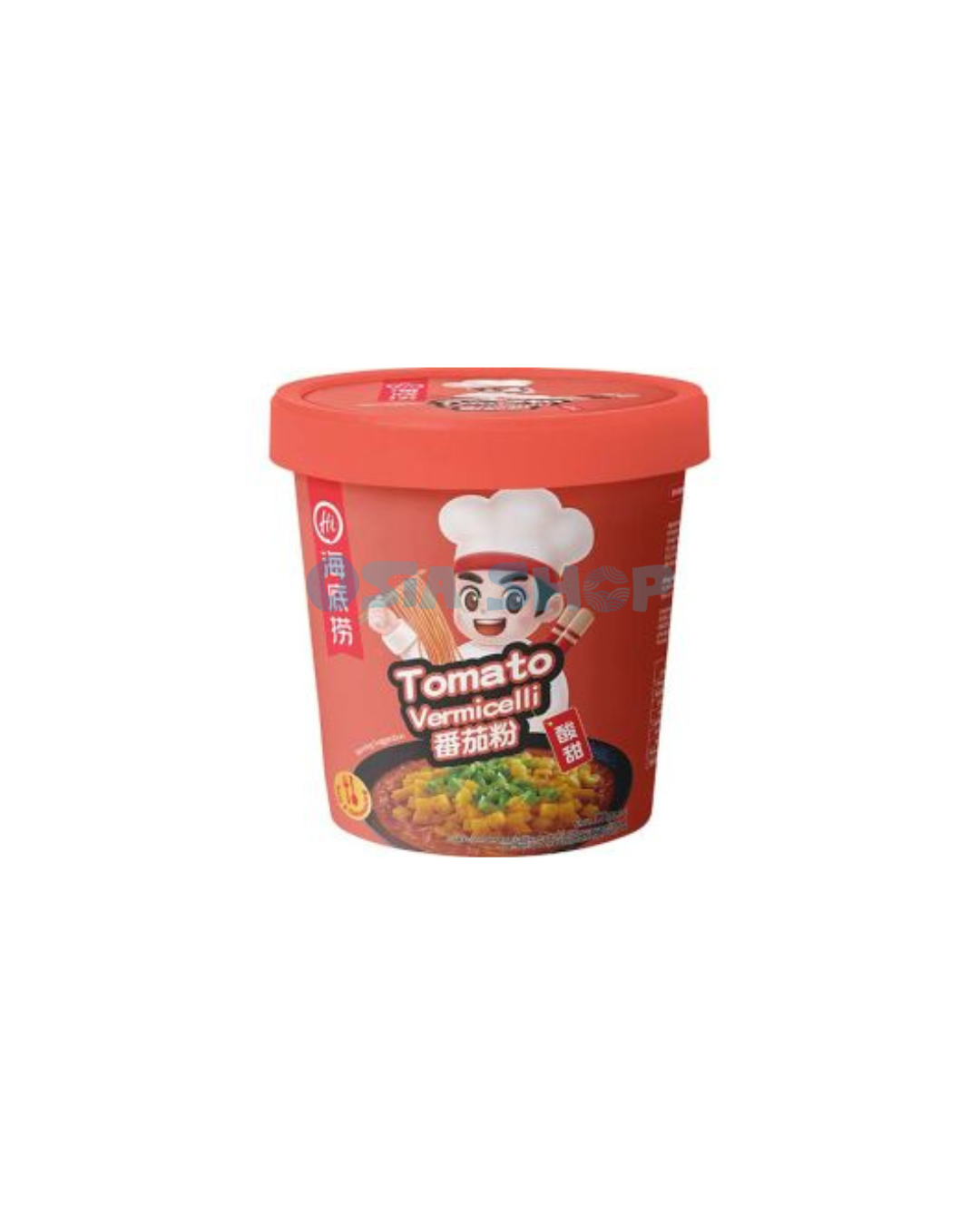 HAIDILAO Instantnudeln Tomate 122 G ชาบูพร้อมทาน รสมะเขือเทศ