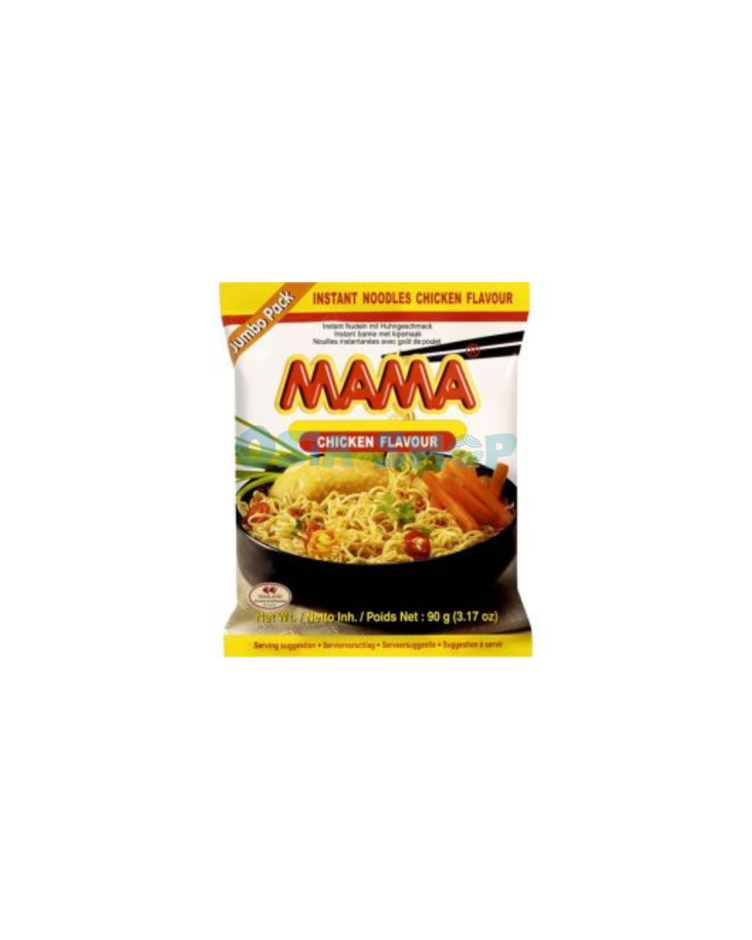 MAMA Instantnudeln Hühnerfleisch-Geschmack Big Pack 90 G มาม่ารสไก่จัมโบ้