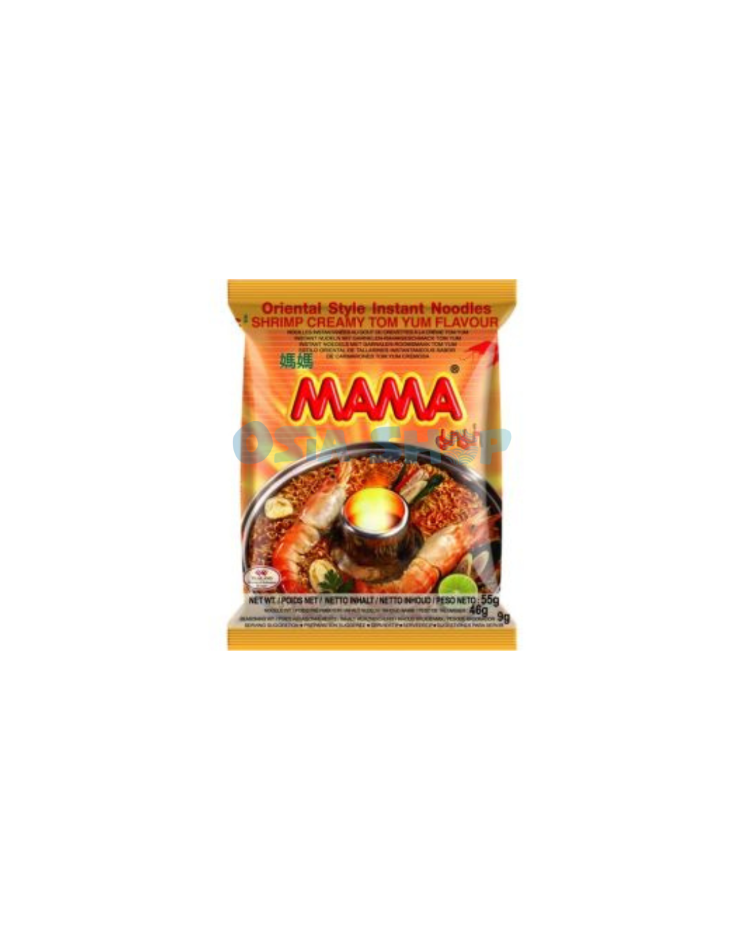 MAMA Instantnudeln Creamy Tom Yum Garnelen Geschmack 55 G มาม่าต้มยำกุ้งน้ำข้น