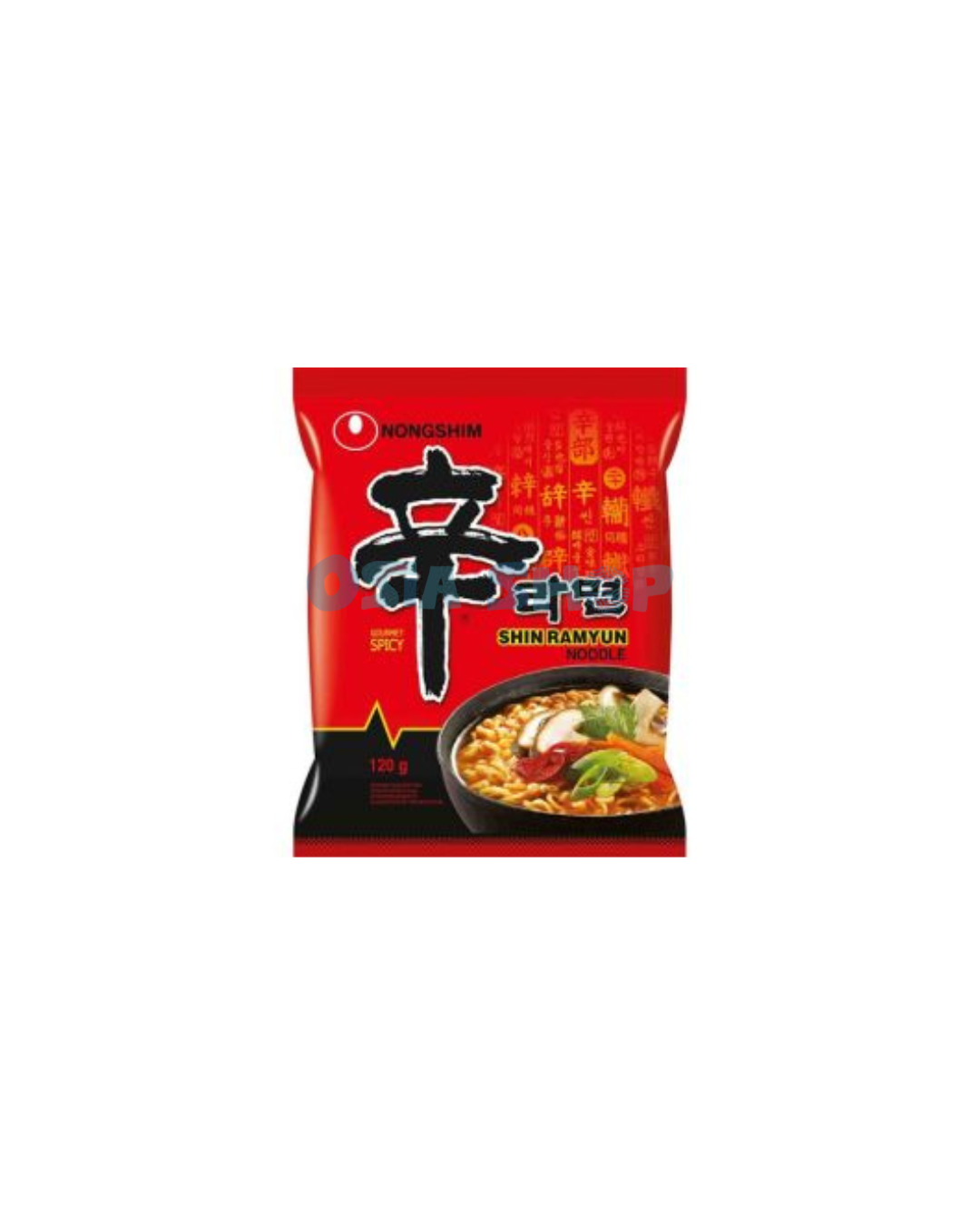 NONGSHIM Instantnudeln Shin Ramyun 120 G ชิน รามยอน เกาหลี
