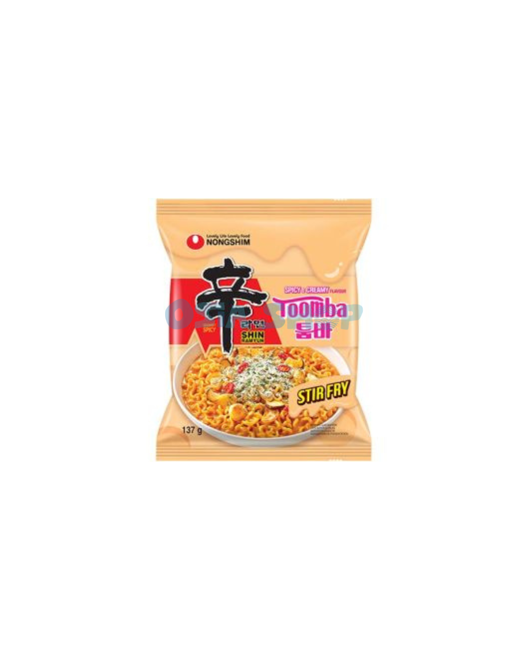NONGSHIM Instantnudeln Shin Ramyun Toomba 137 G ชิน รามยอน รสเผ็ดครีมมี่ชีส (ชนิดแห้ง)