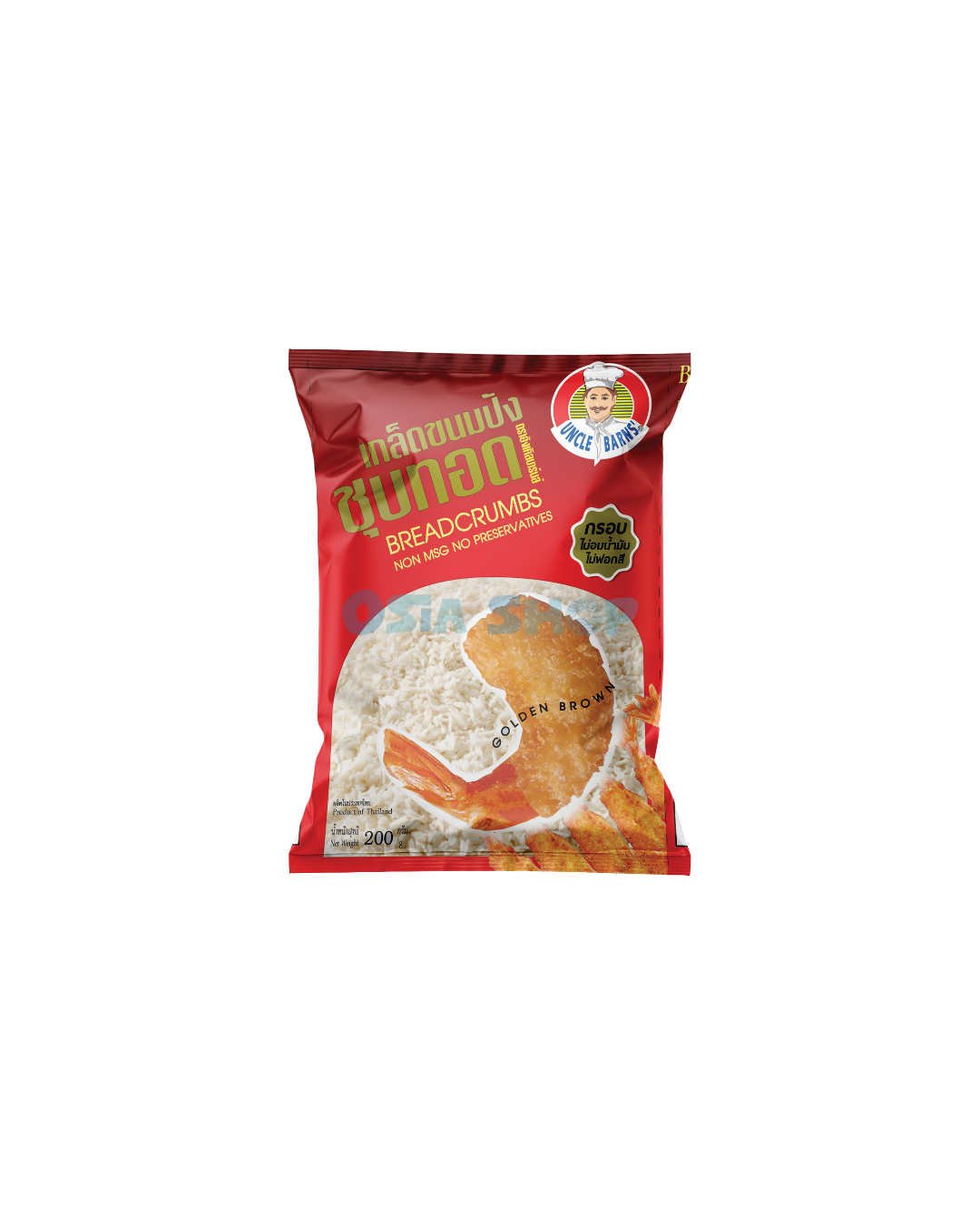 UNCLE BARN'S Paniermehl Panko Mehl 200 G เกล็ดขนมปัง