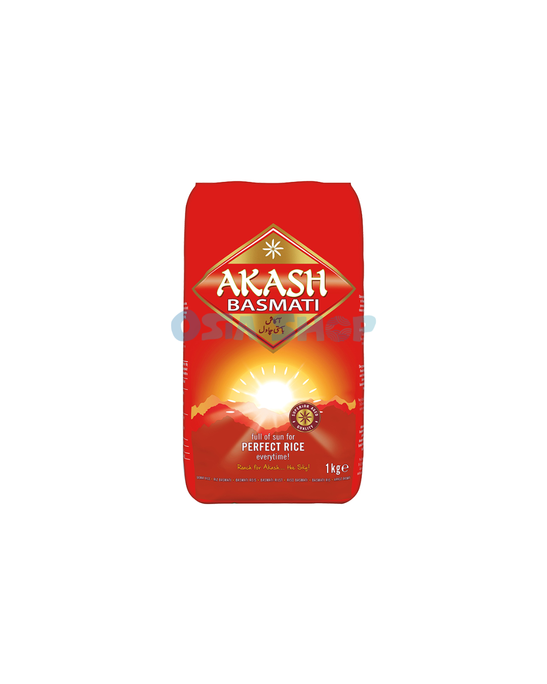 AKASH Basmati Reis 1 KG ข้าวบาสมาติ