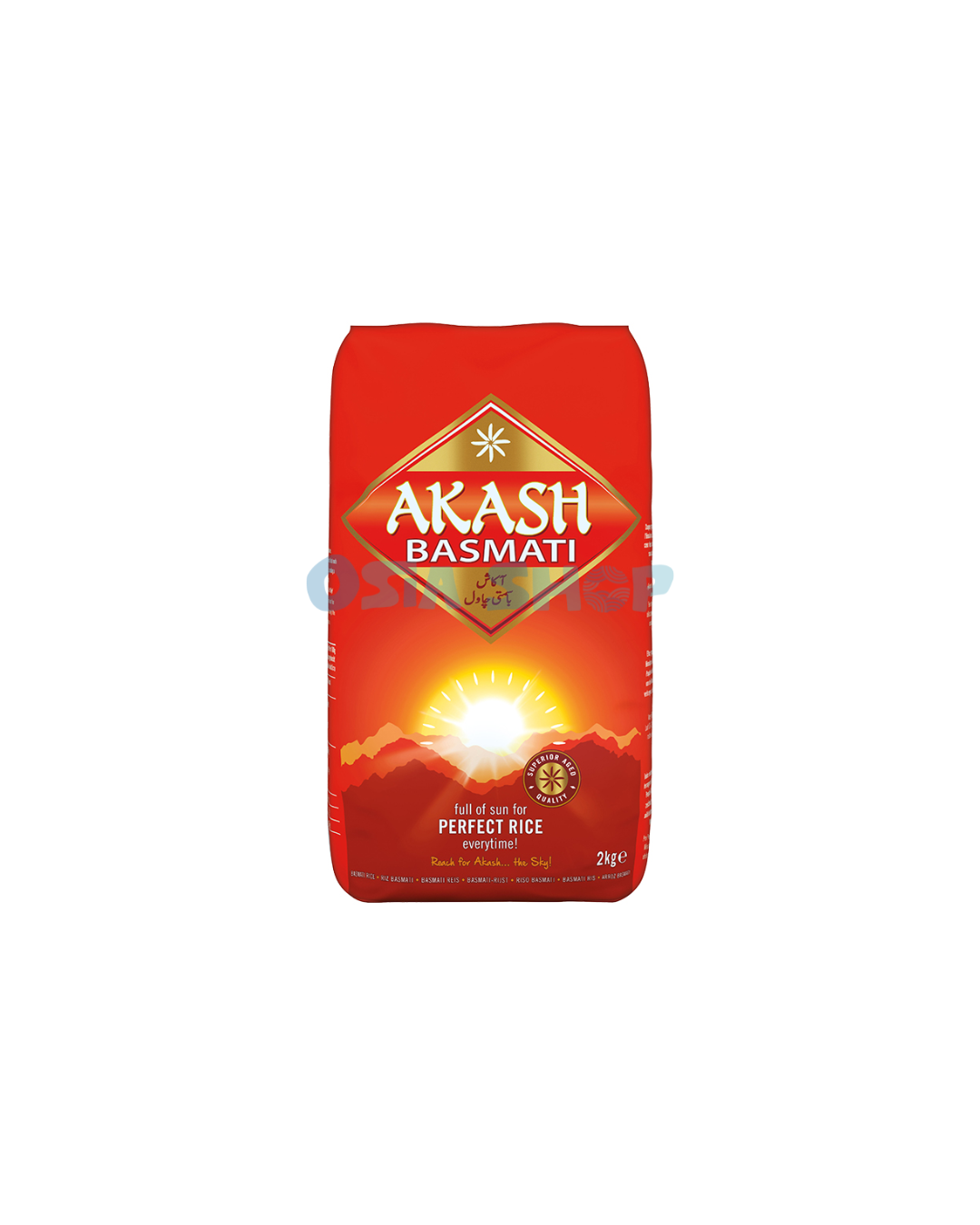 AKASH Basmati Reis 2 KG ข้าวบาสมาติ