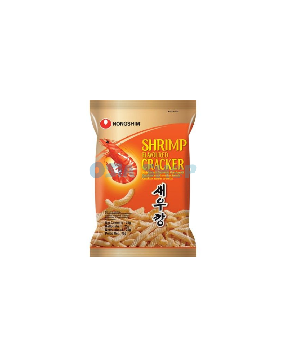NONGSHIM Garnelen Cracker 75G ข้าวเกรียบกุ้ง