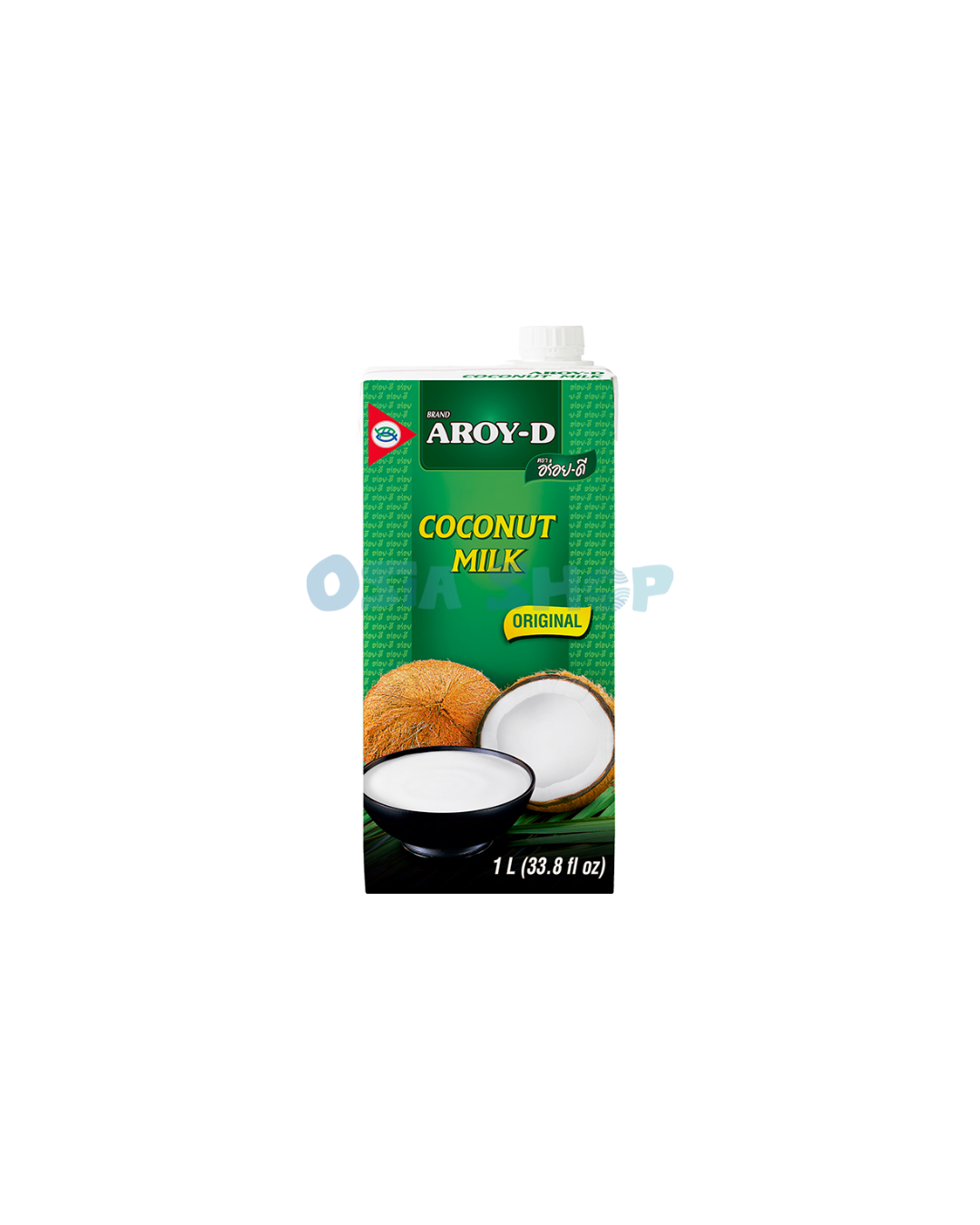AROY-D Kokosmilch Original 1L กะทิ 100% (ตราอร่อยดี)