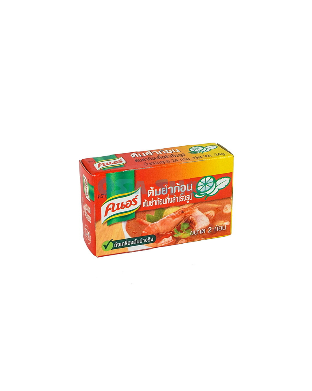 KNORR Tom Yum Suppenwürfel 24G รสดีซุปก้อนรสต้มยำ
