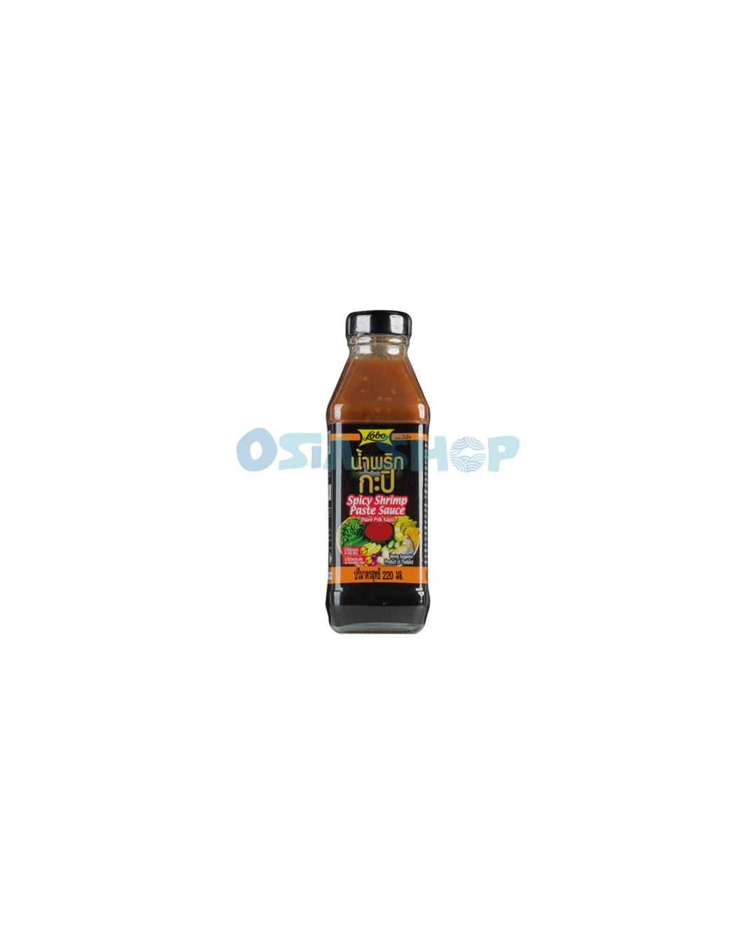 LOBO Scharfe Garnelenpaste Sauce Nam Prik Kapi 220ML โลโบ น้ำพริกกะปิ