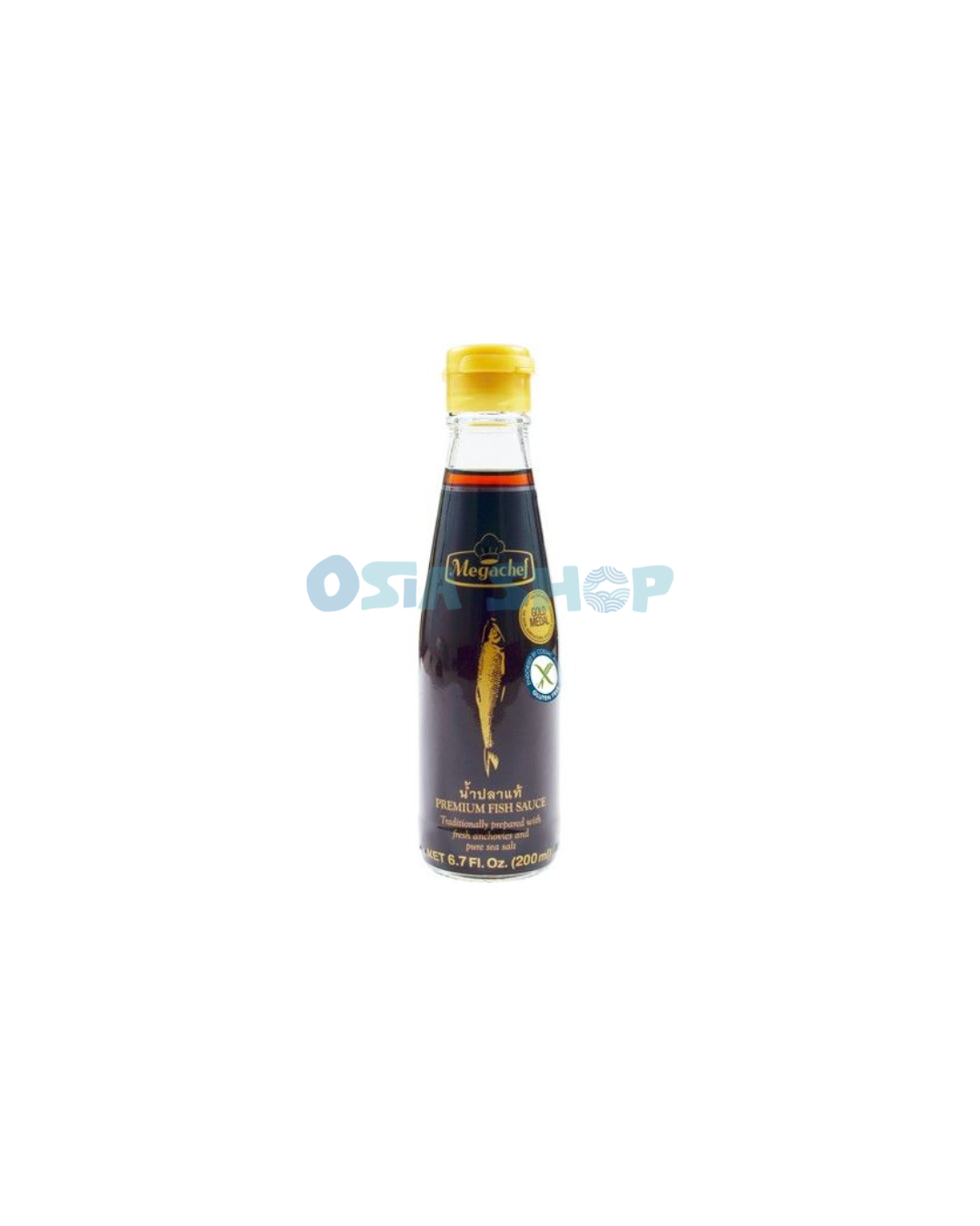 MEGACHEF Fischsauce Premium 200ML น้ำปลาแท้ เกรดพรีเมียม ตราเมกาเชฟ