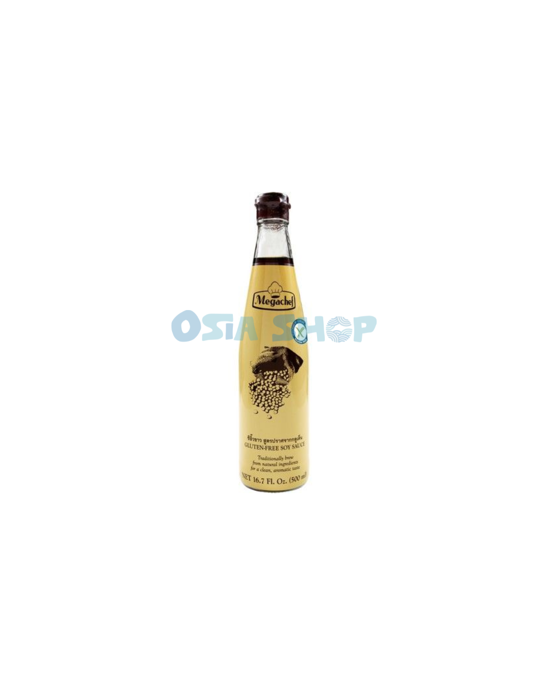 MEGACHEF Glutenfreie Sojasauce 500ML ซีอิ๊วขาวสูตรกลูเตนฟรี (ตราเมกะเชฟ)