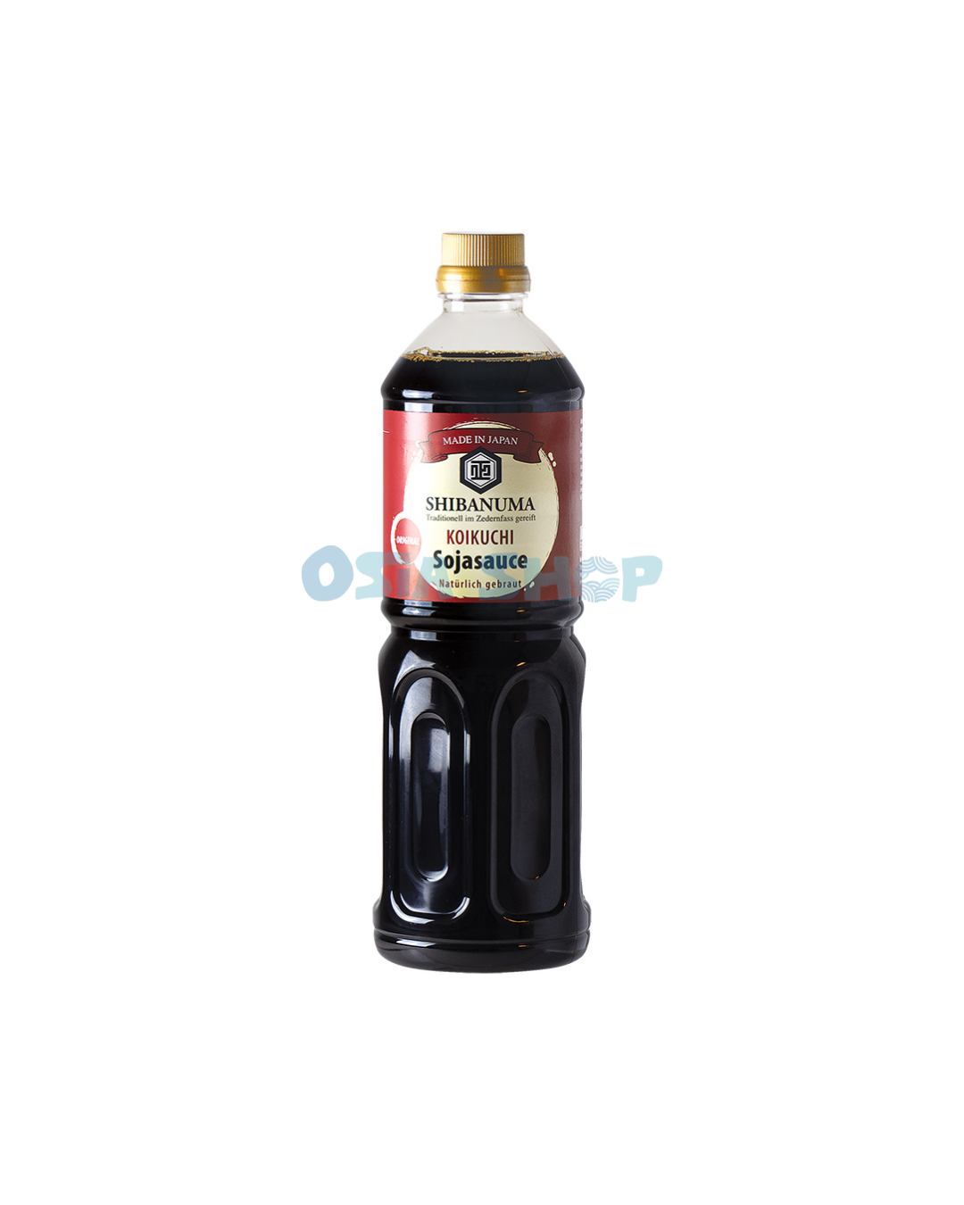 SHIBANUMA Koikuchi Sojasauce 1L โชยุสูตรเข้มข้น ตราชิบานูมะ