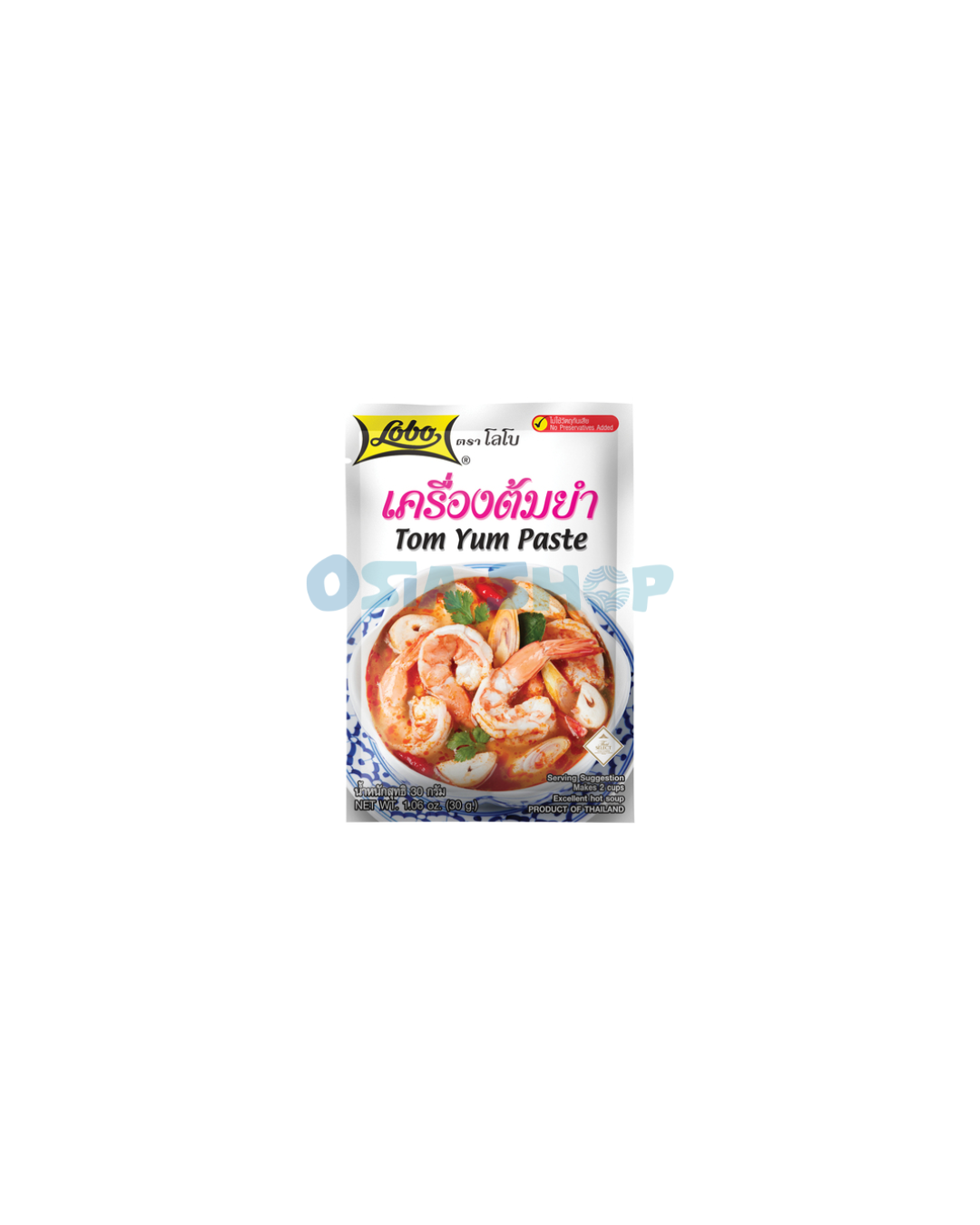 LOBO Tom Yum Suppenpaste 30 G เครื่องต้มยำ