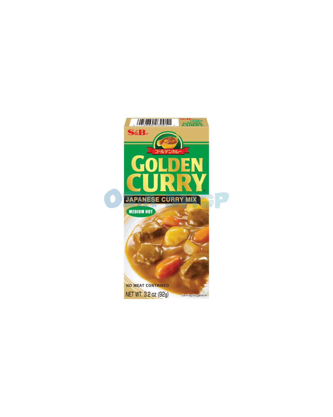 S&B Golden Curry Japandischer Curry Mix Medium Hot 92G แกงกะหรี่ญี่ปุ่น