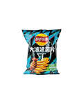 LAY'S Kartoffelchips Wave Chips Gegrillter Tintenfisch Geschmack 70G เลย์ แผ่นหยัก รสปลาหมึกย่าง