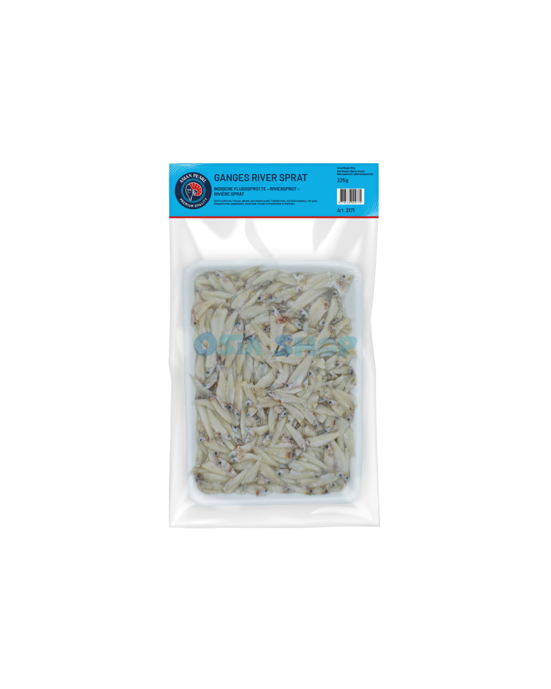 ❄️ (NUR ABHOLUNG) | ASIAN PEARL Indische Flusssprotte 250g ปลาซิวแก้ว
