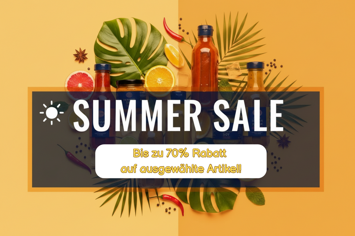 ☀️ SUMMER SALE: Bis zu 70% Rabatt auf ausgewählte Artikel!