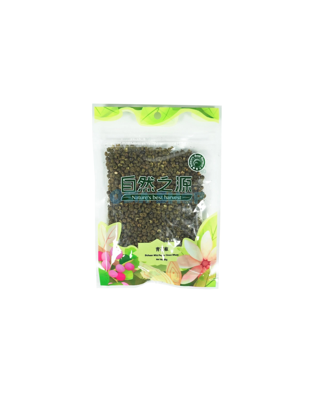 [SALE] NATURE'S BEST HARVEST Sichuan Pfeffer grün ganz 50G ชวงเจียเขียว (พริกหอม)
