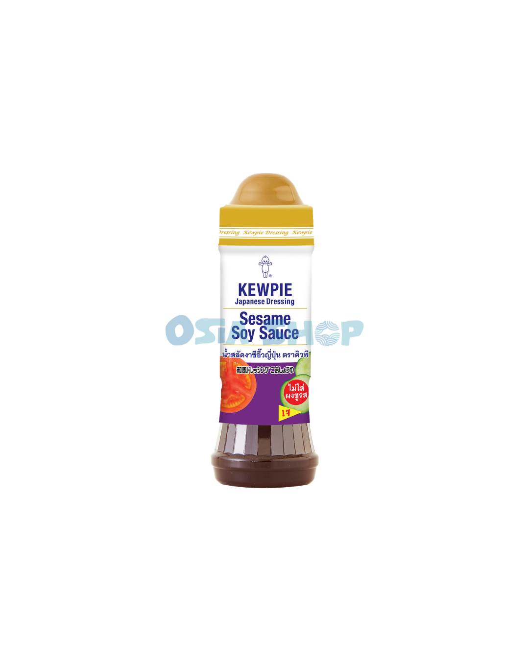 KEWPIE Sesam Sojasauce Dressing 210 ML น้ำสลัดสไตล์ญี่ปุ่น ผสมซีอิ๊วและงาคั่ว ตราคิวพี