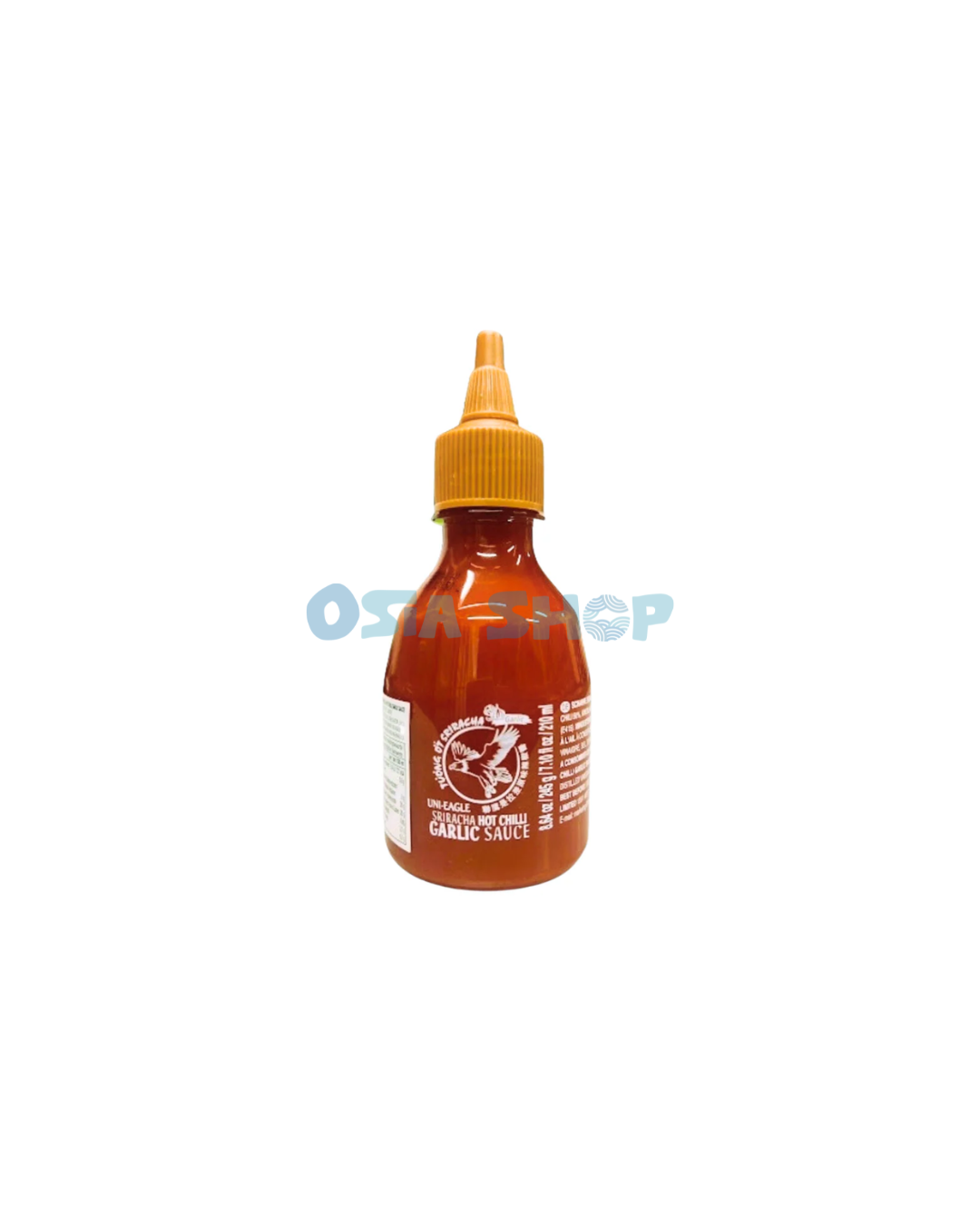 UNI-EAGLE Sriracha Hot Chili Knoblauch Sauce 245g ซอสพริกศรีราชาผสมกระเทียม