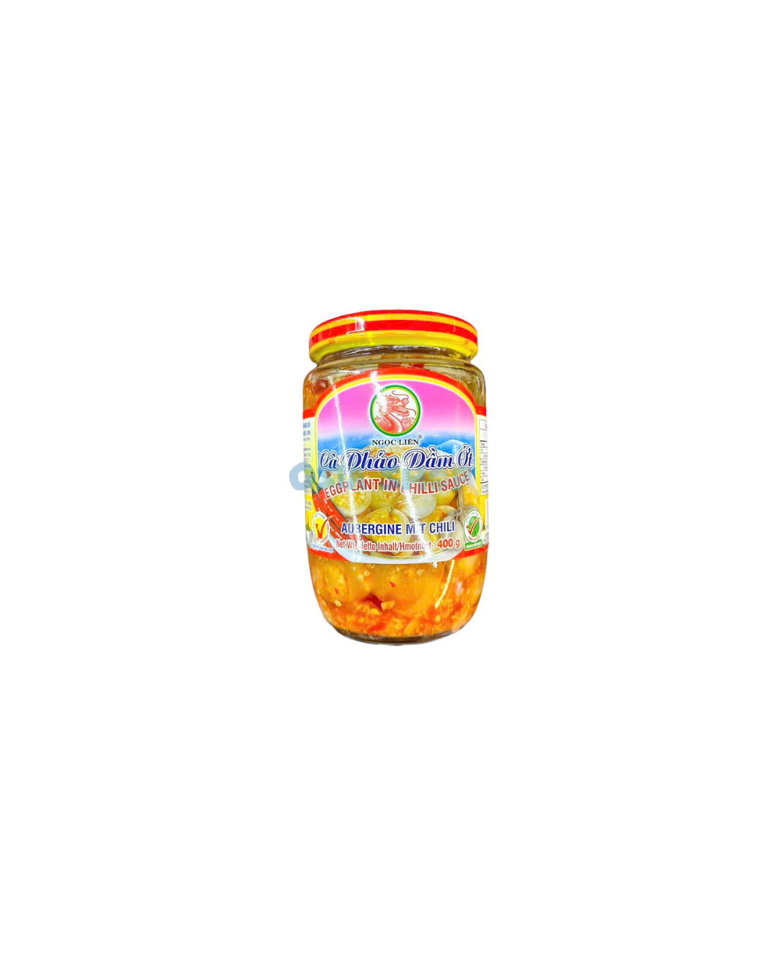 [SALE] NGOC LIEN  Aubergine in Chili Sauce 400G  มะเขือเปราะดองพริกเวียดนาม