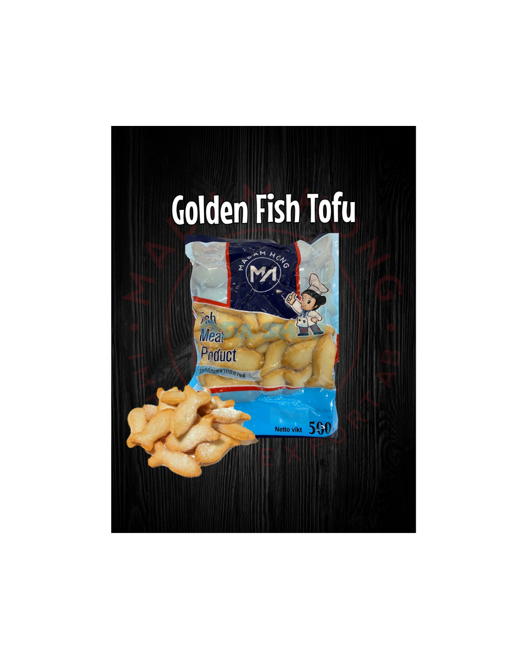 ❄️(NUR ABHOLUNG) I MADAM HONG Golden Fish Tofu 500g เต้าหู้ปลา
