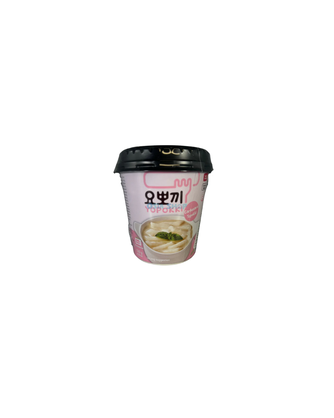 YOPOKKI Reiskuchen Carbonara 120G ต๊อกบกกีรสคาโบนาร่าชนิดถ้วย