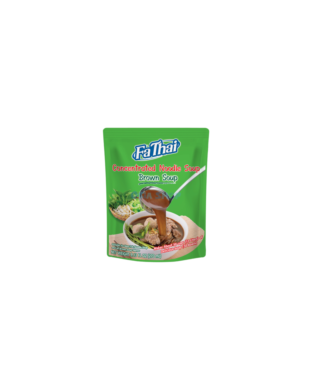 FA THAI Konzentrat Braune Suppe 270 ML น้ำก๋วยเตี๋ยวสำเร็จรูปเข้มข้น ฟ้าไทย