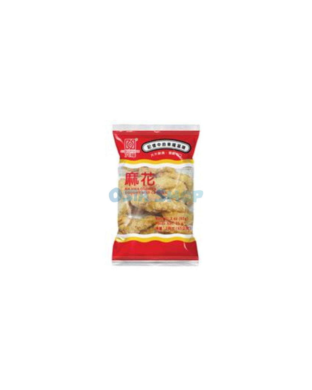 SIX FORTUNE Ma Hwa Kekse 85G ขนมเกลียวทอดสไตล์จีนรสต้นตำรับ