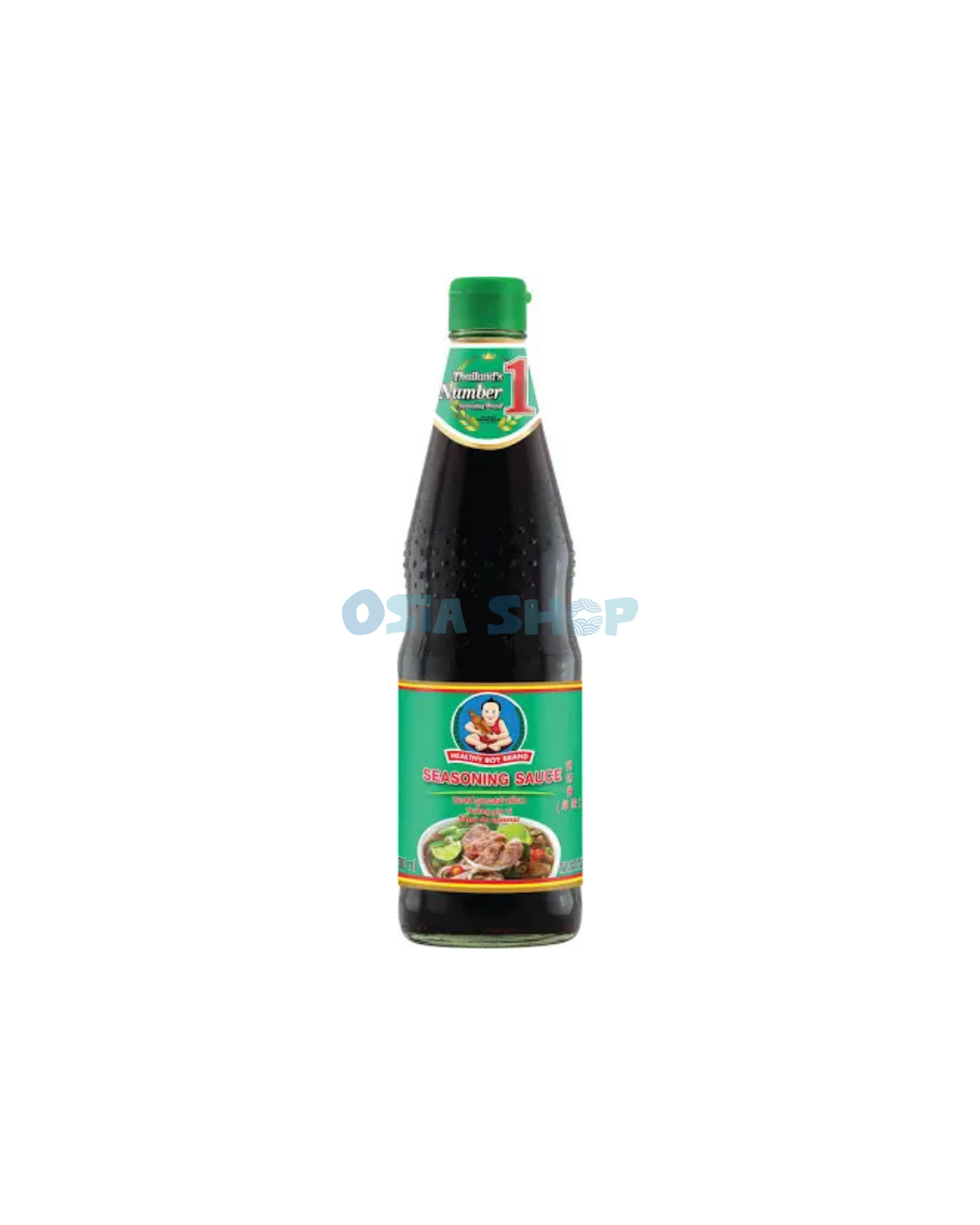 DEKSOMBOON Soja Würzsauce (Seasoning Sauce) 700ML ซอสปรุงรสฝาเขียว (ตราเด็กสมบูรณ์)