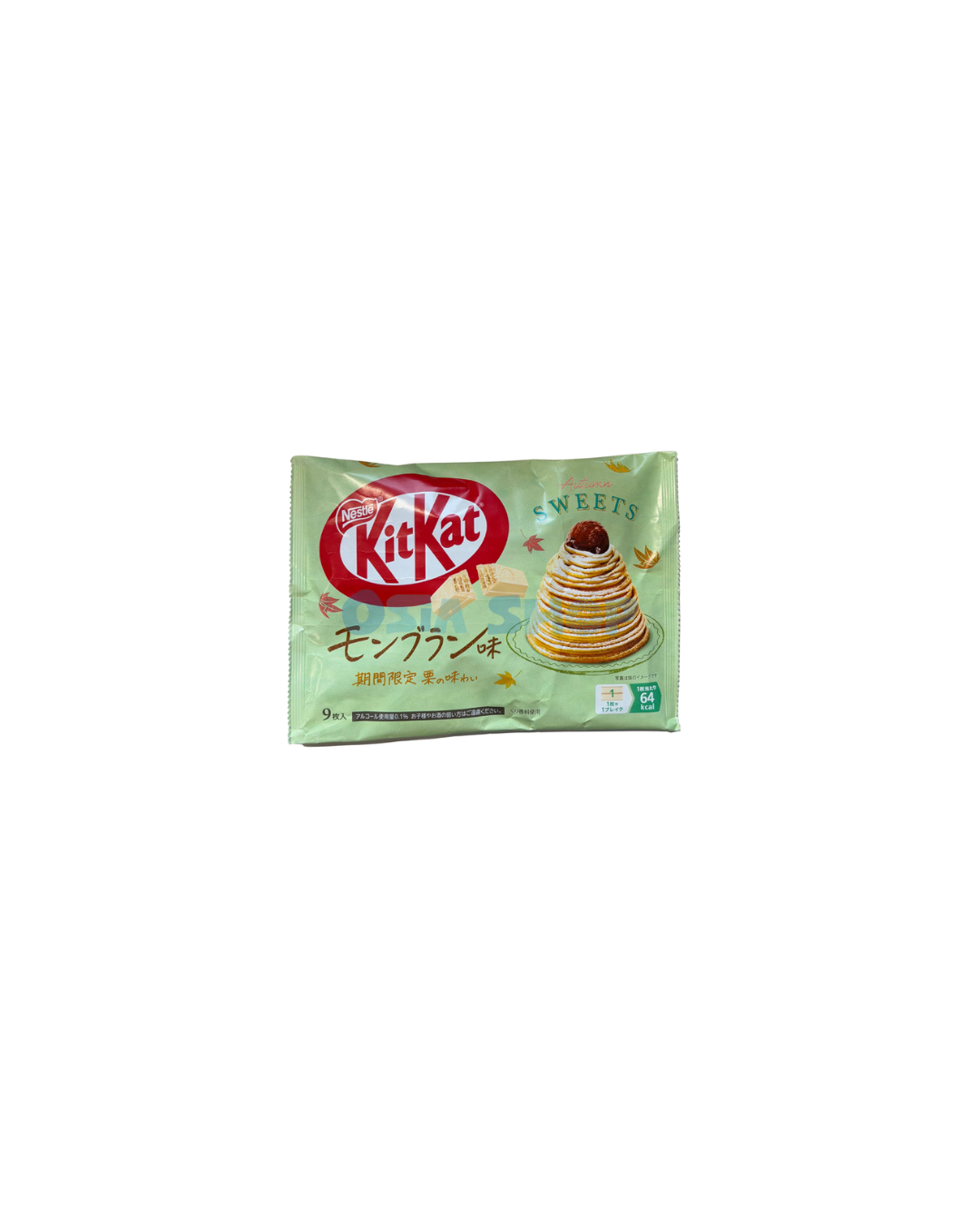 ( SALE) NESTLÉ Japanisches Kitkat Mont Blanc 104G เวเฟอร์เคลือบช็อกโกแลตรส มงบล็อง