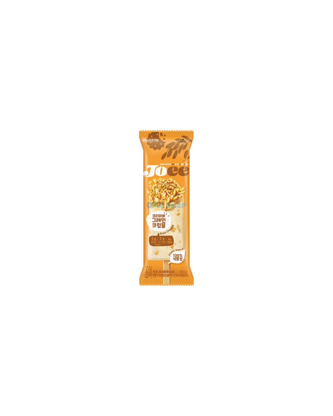 ❄️ (NUR ABHOLUNG) | LOTTE JOEE Eiscreme – Getreidekrümel 80G ไอศครีมแท่ง รสธัญพืช