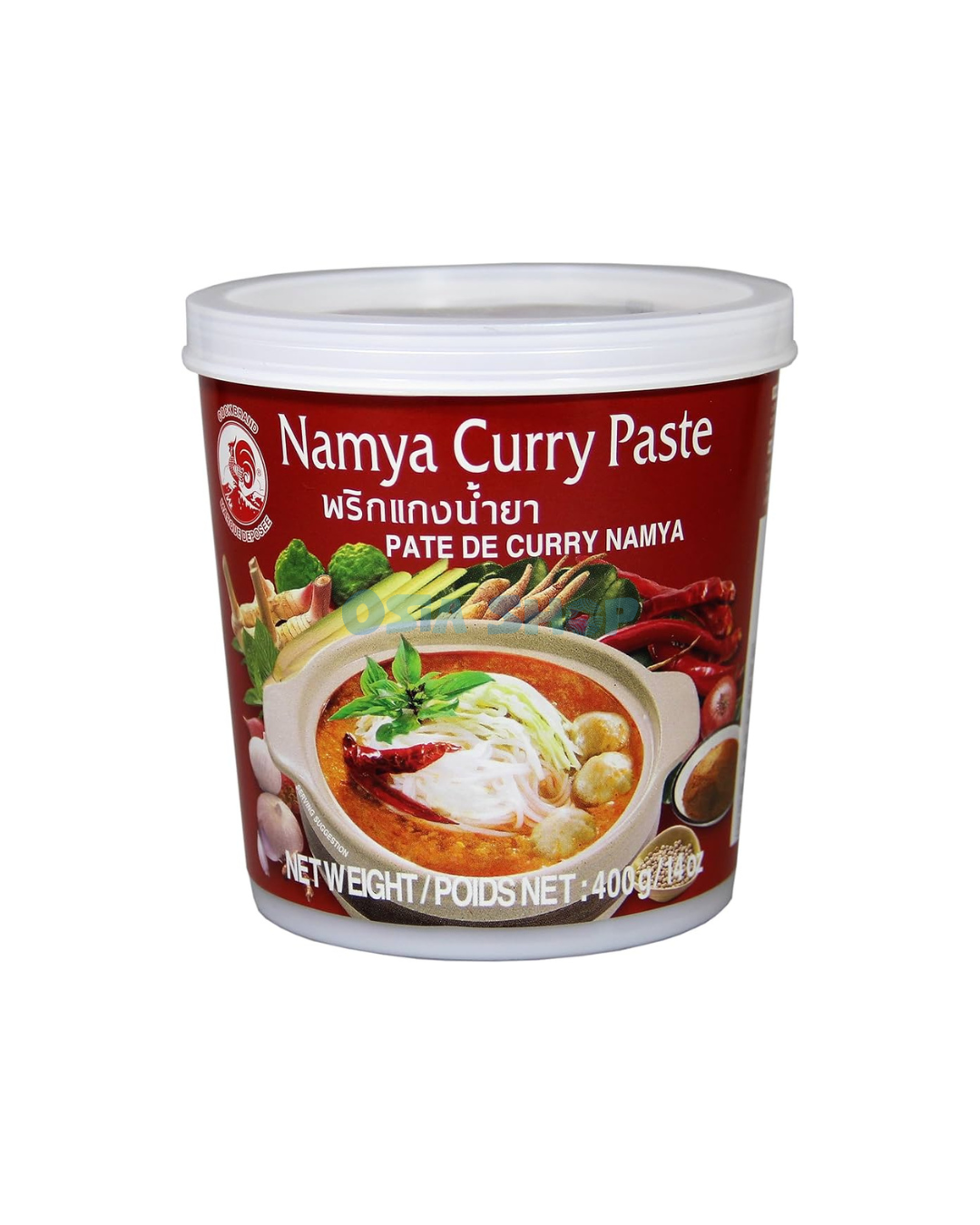 [SALE] COCK Namya Currypaste 400G พริกแกงน้ำยา ตราไก่