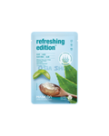 MASK ON Aloe Vera Refreshing Tuchmaske แผ่นมาส์กหน้าเกาหลีสูตรว่านหางจระเข้